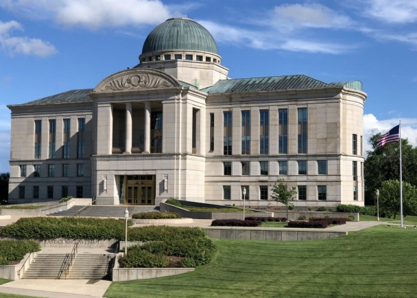 The Iowa Judicial Building. (Photo courtesy of Iowa Judicial Branch)